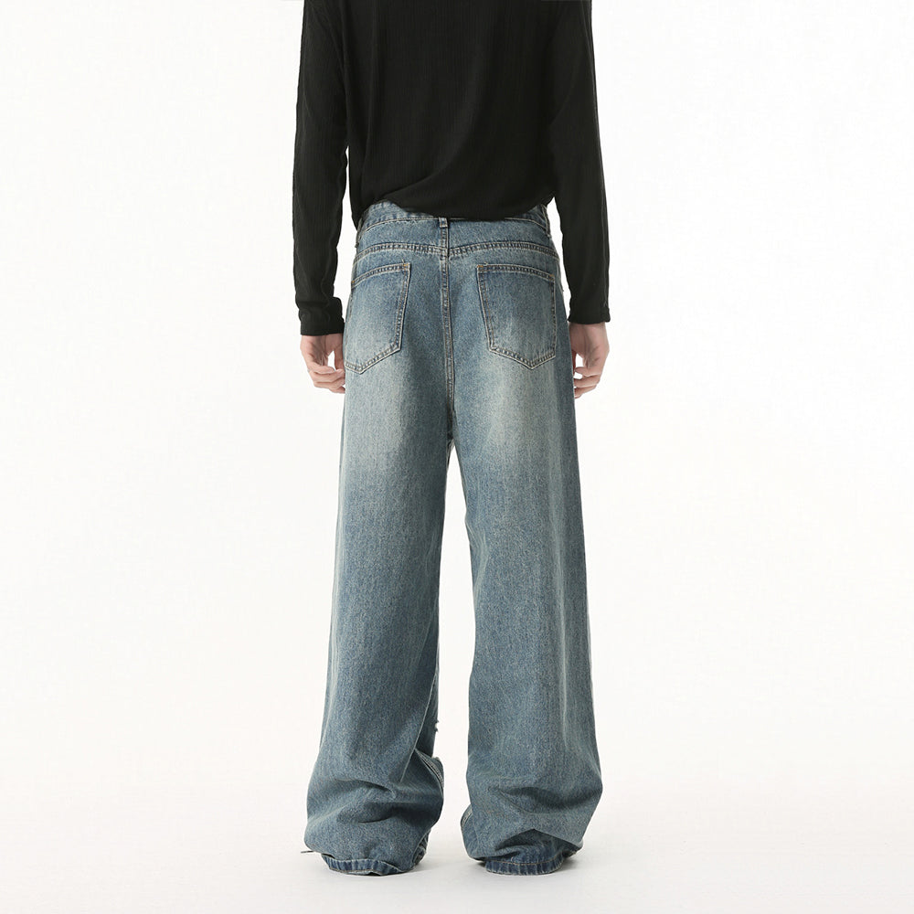 Jeans leopardati con coulisse