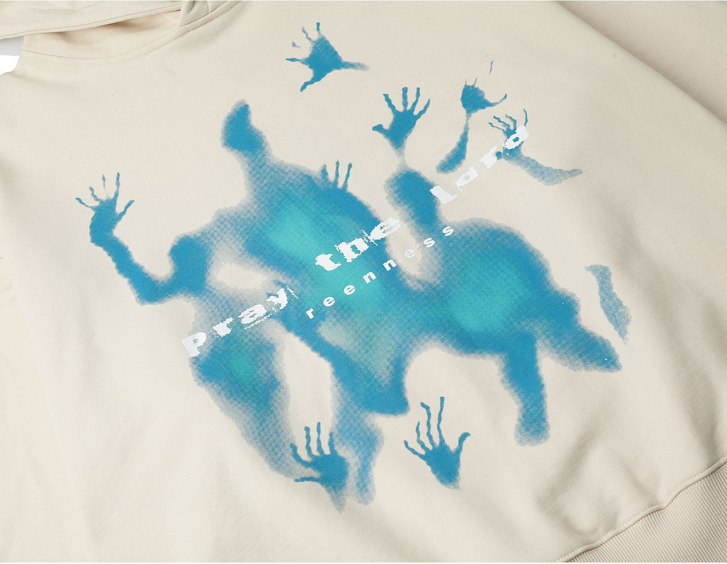 ET | Sweat à capuche graphique surdimensionné