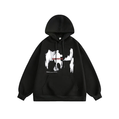 Shadow Wave | Y2K Inspired Graphic Hoodie - Santo 
