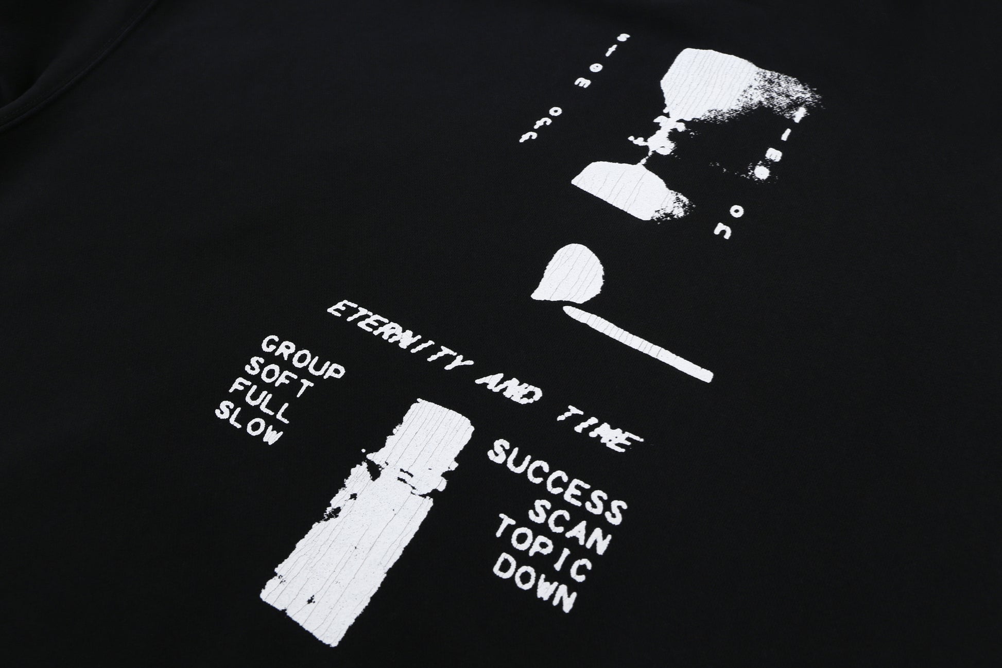 Abstract Look | Artistic Print Hoodie - Santo 