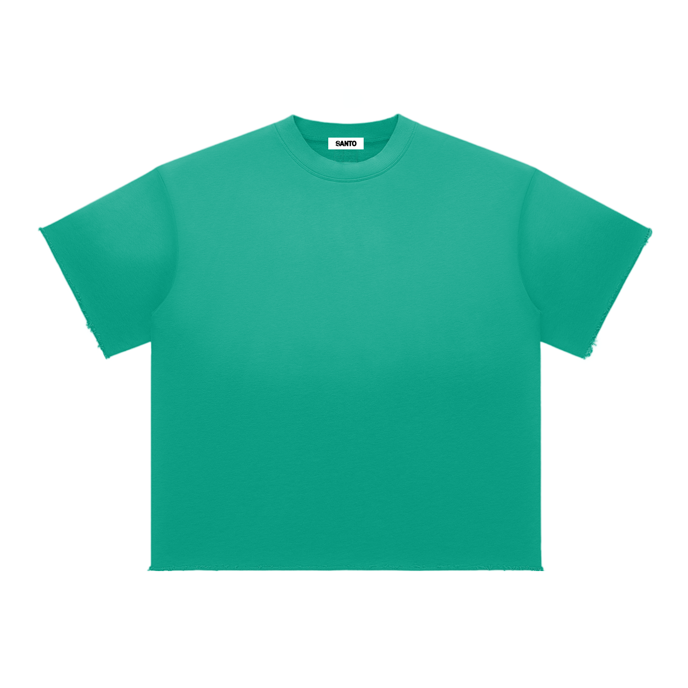 Faded Raw Edge T-Shirt