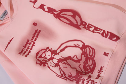 Anime Print | Oversized Hoodie - Santo 