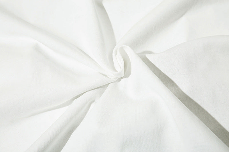 Star Patch | Hip Hop Embroidery Graphic T Shirt - Santo 