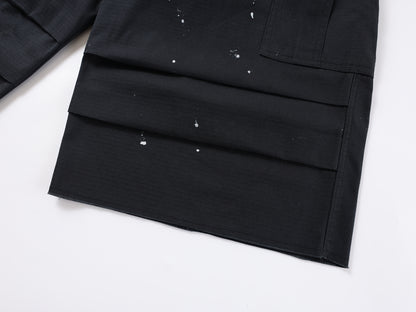 Splatter-Paint | Cargo Shorts - Santo 
