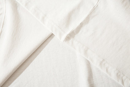 Star Patch | Hip Hop Embroidery Graphic T Shirt - Santo 