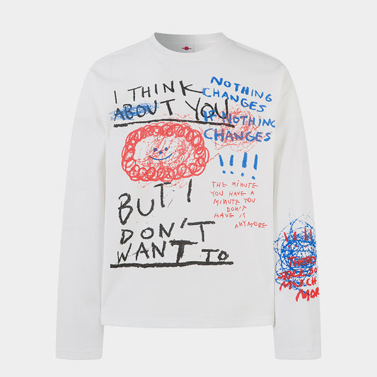 Abstract Graffiti Graphic | Casual Sweatshirt - Santo 