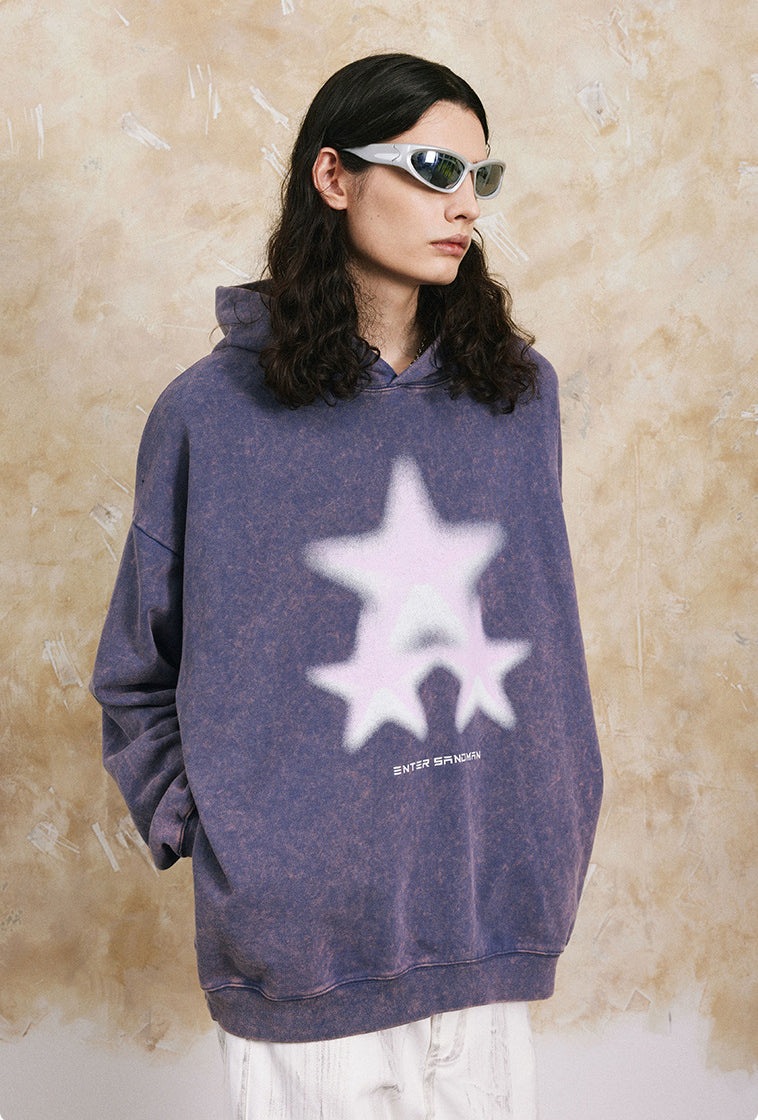 Starlit Fade | Vintage High Street Washed Hoodie