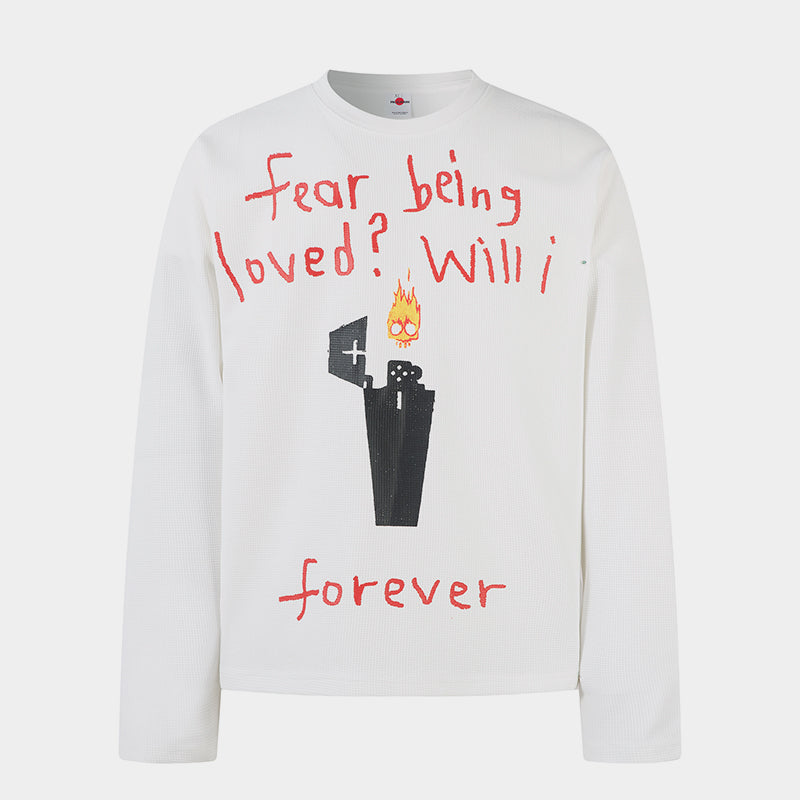 Burning Love Lighter | Graphic Sweatshirt - Santo 