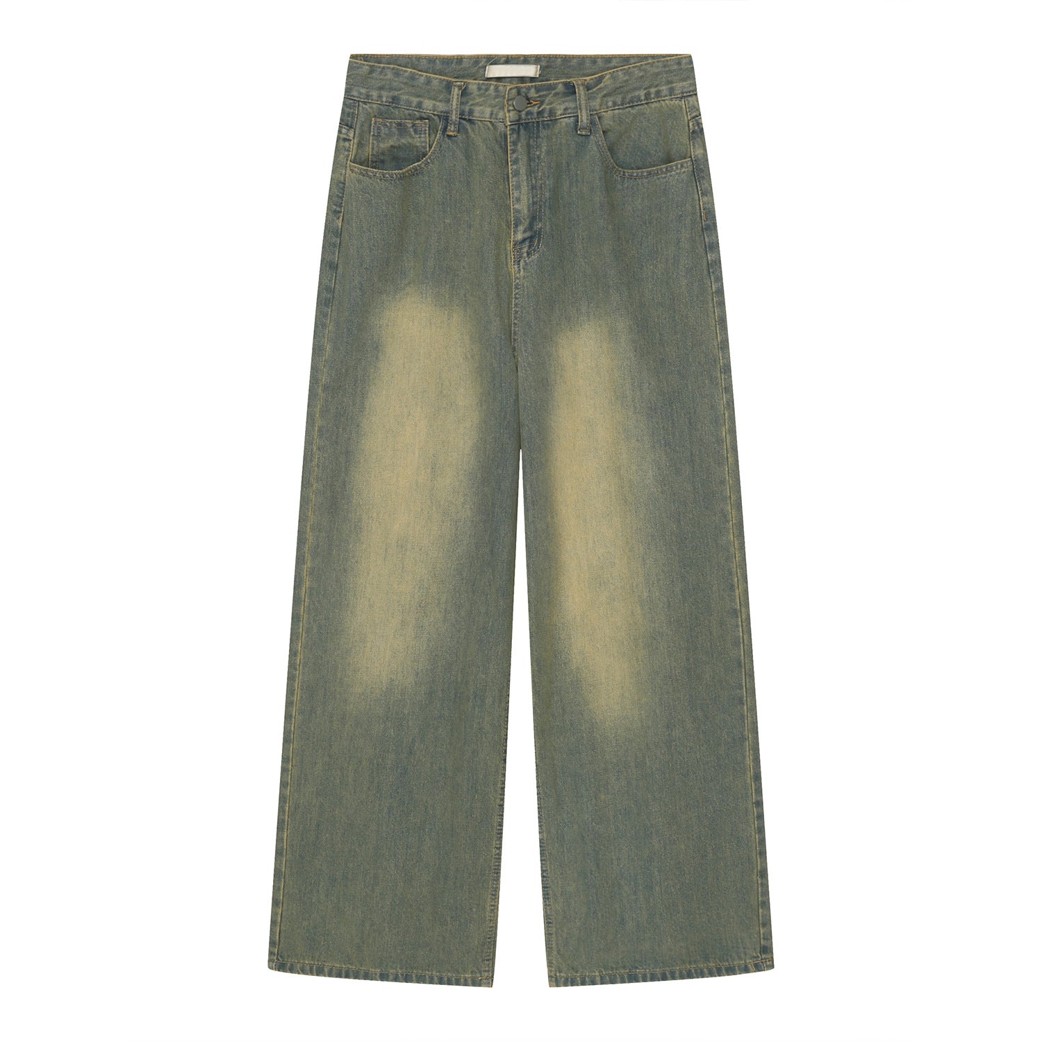 "Vintage Baggy Solid" Jeans - Santo 