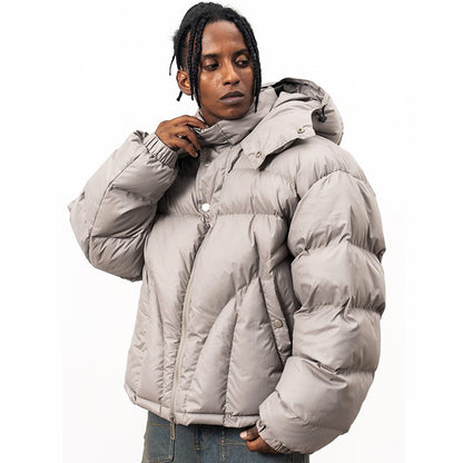 Padded Hooded Zip | Puffer Jacket - Santo 