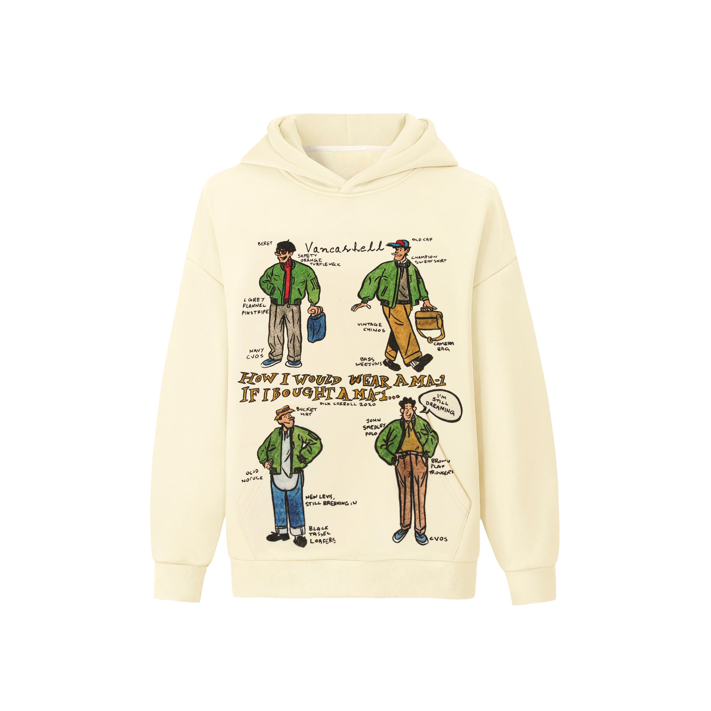 Vancarhell | Cartoon Style Graphic Hoodie