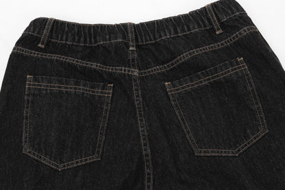 Bandana Detail | Denim Shorts - Santo 