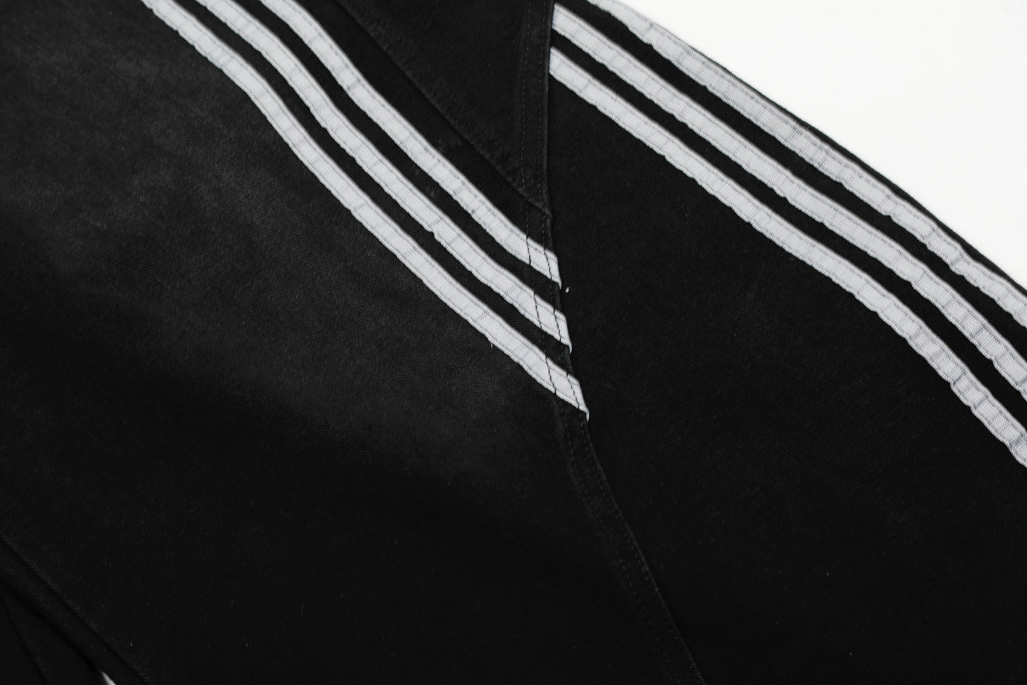 Striped Stitching | Washed Barrel Jeans - Santo 