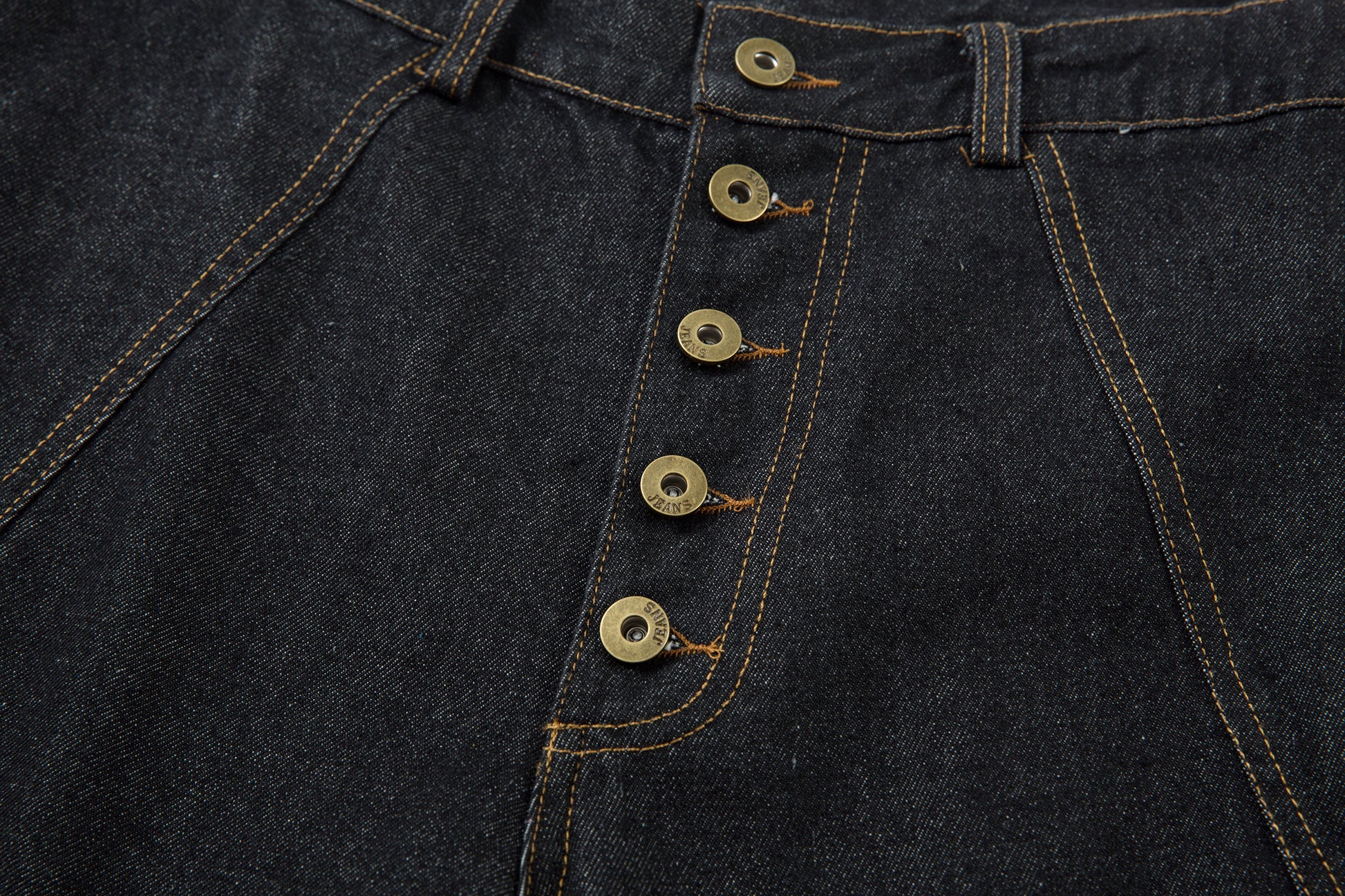 Minimal Panel Cut | Baggy Jeans - Santo 