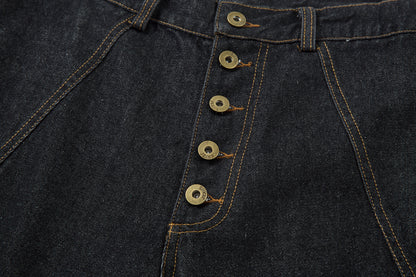 Minimal Panel Cut | Baggy Jeans - Santo 