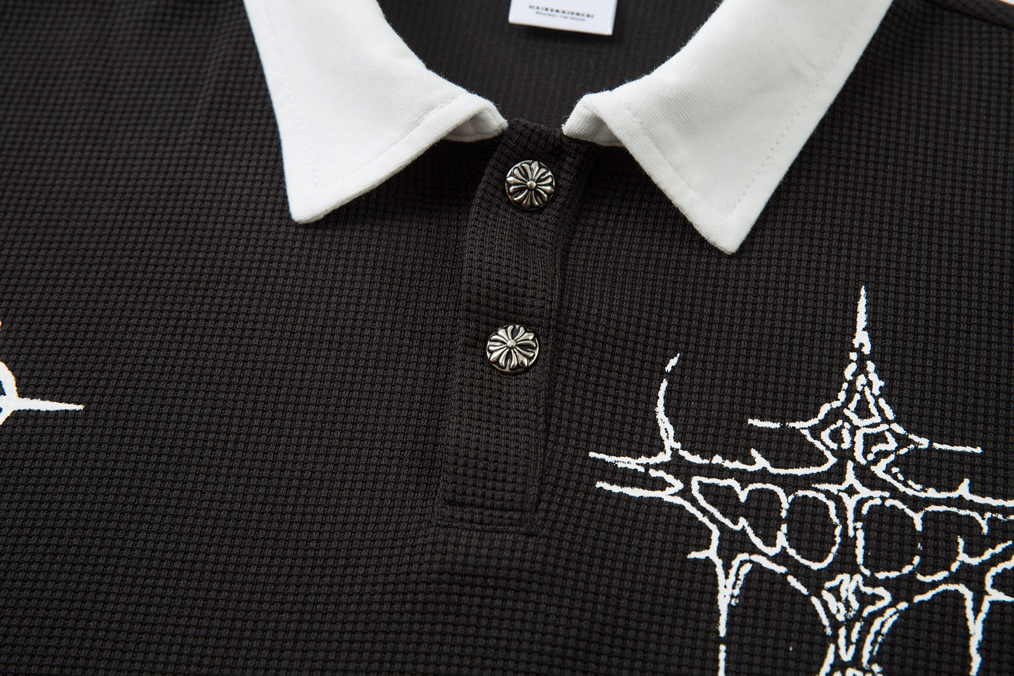 Vampire Graphic Design | Layered Sweatshirt - Santo 