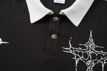 Vampire Graphic Design | Layered Sweatshirt - Santo 