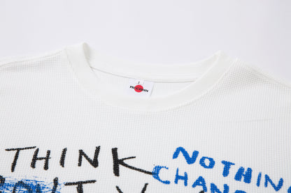 Abstract Graffiti Graphic | Casual Sweatshirt - Santo 