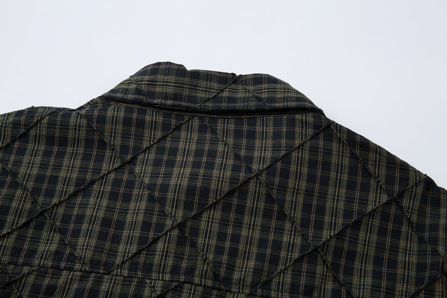 Layered Plaid Shirt | Street Sweatshirt - Santo 