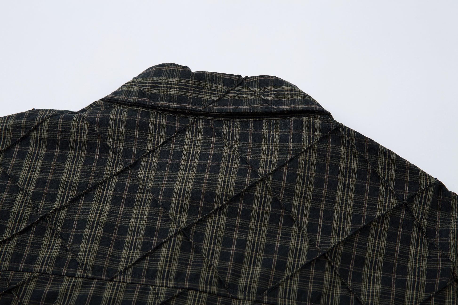 Layered Plaid Shirt | Street Sweatshirt - Santo 