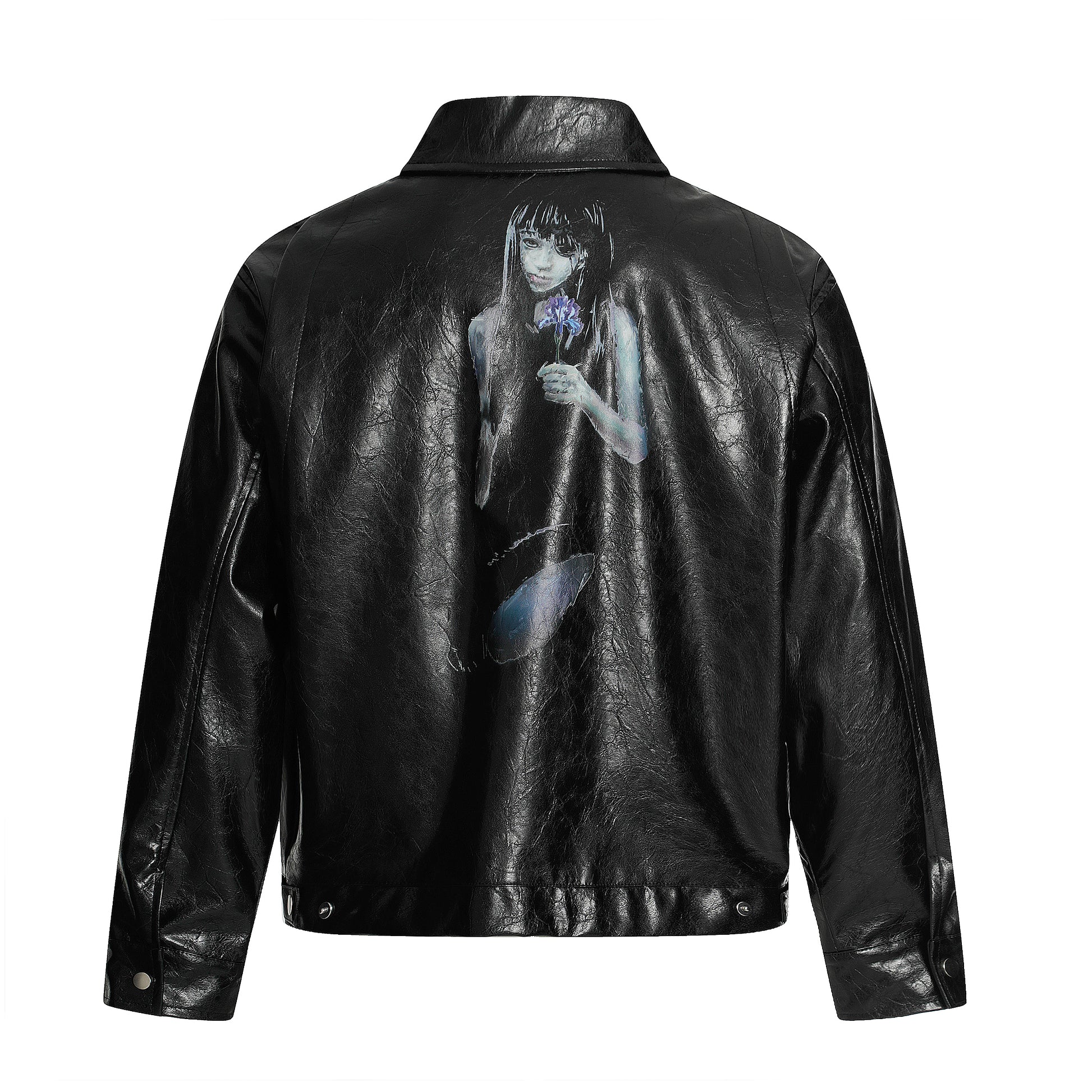 Goth Anime | PU Leather Jacket - Santo 