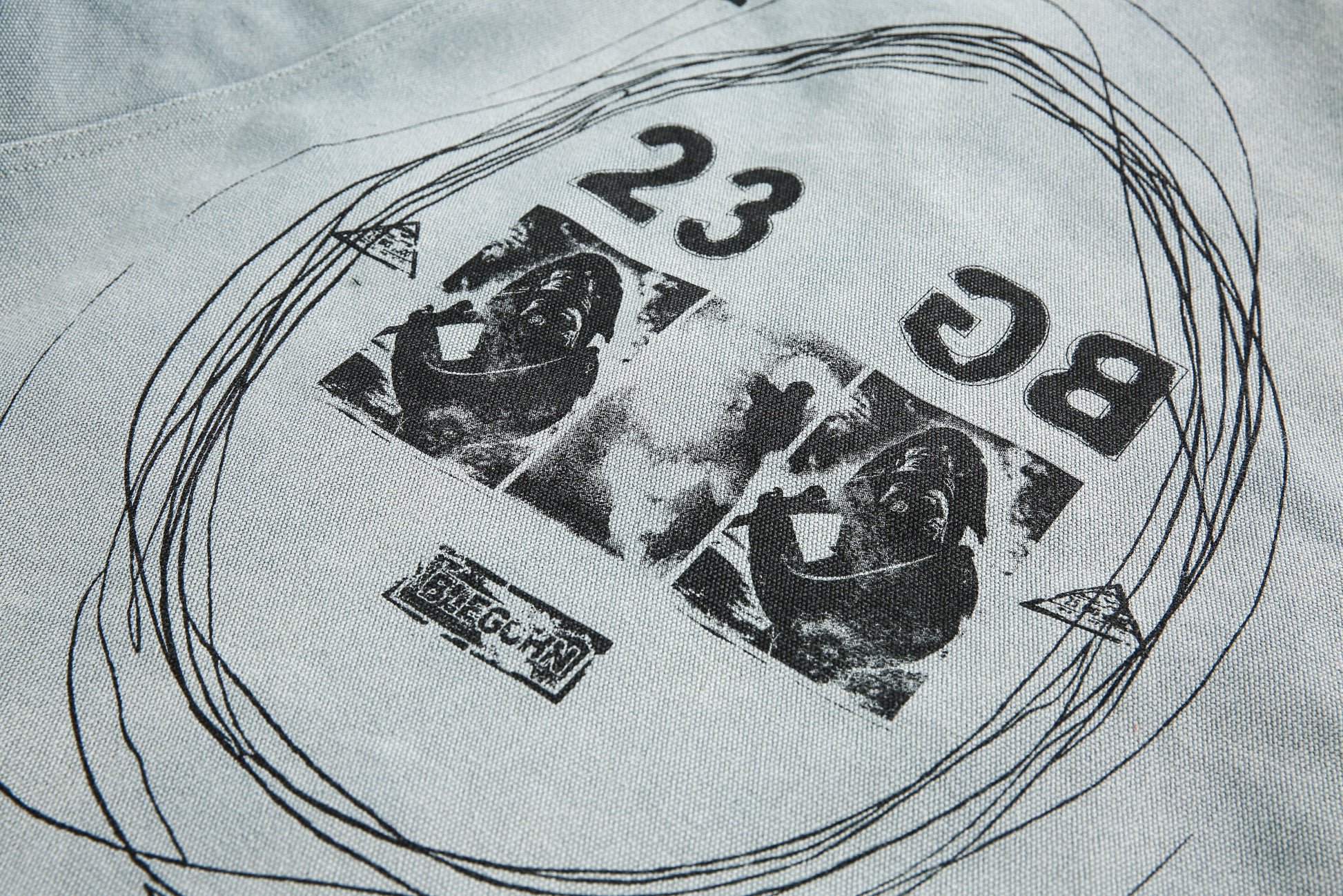 Retro Sketch Print | Detroit Jacket - Santo 