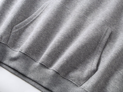 Gothic Logo Embroidered | Oversized Hoodie - Santo 