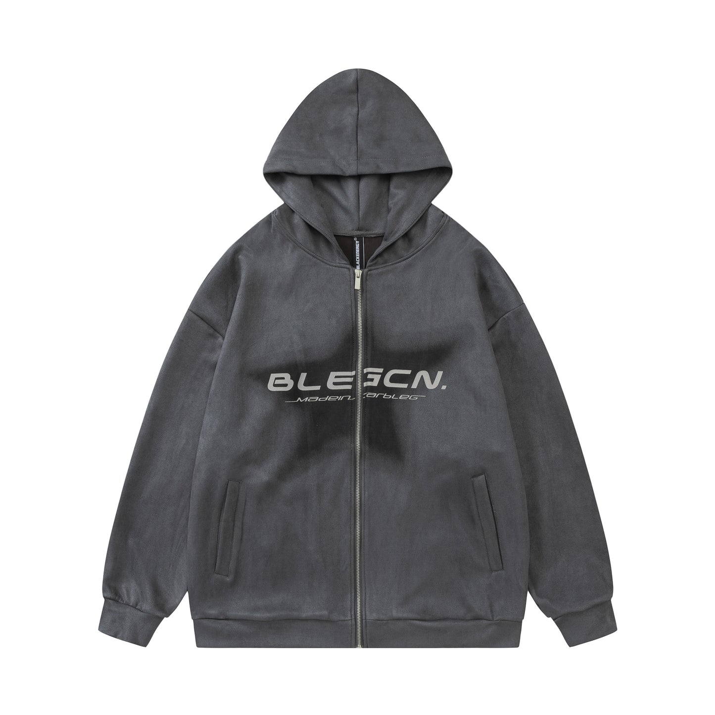 Spray Star | Zip Up Hoodie - Santo 