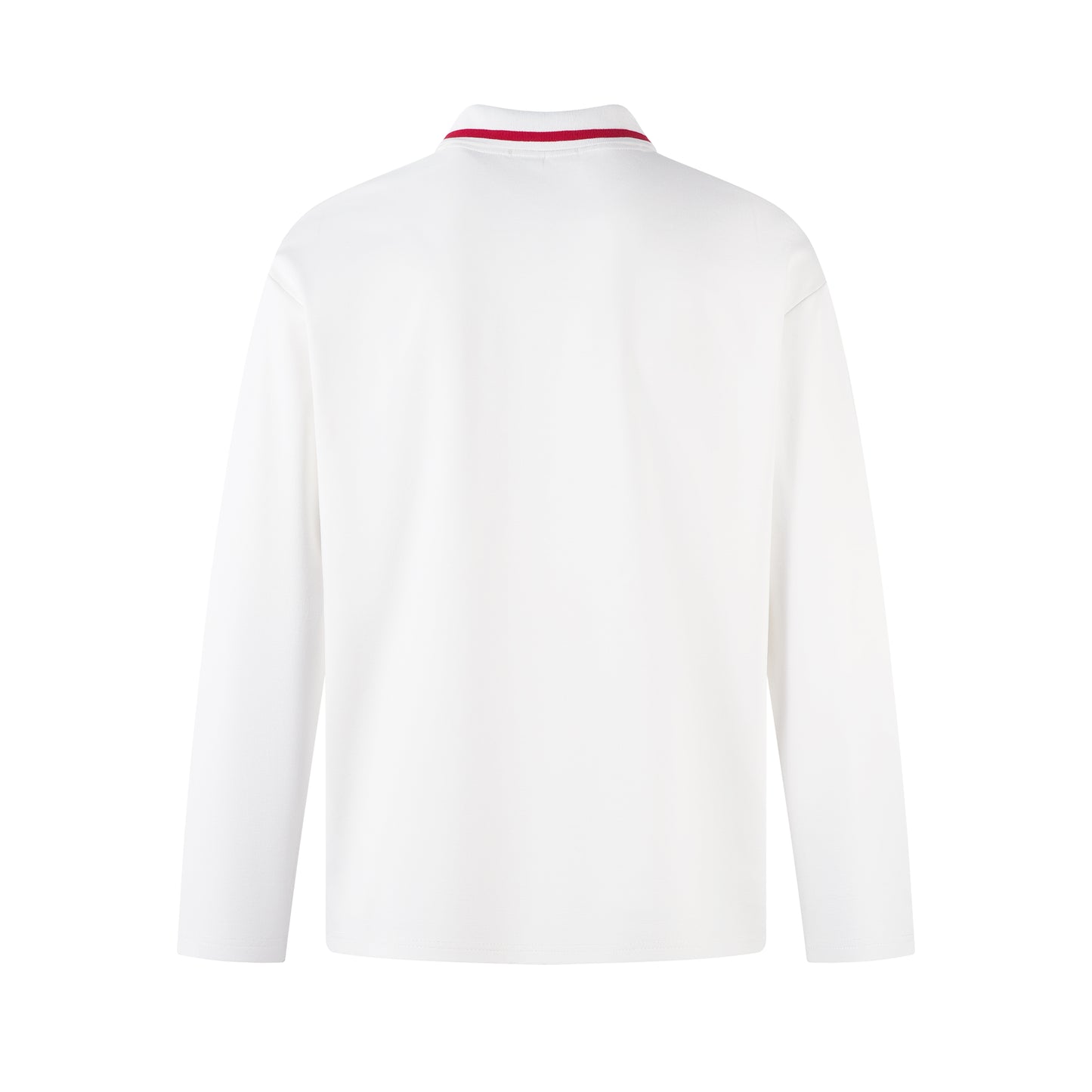 Colorblock Striped Athletic | Polo Sweatshirt - Santo 