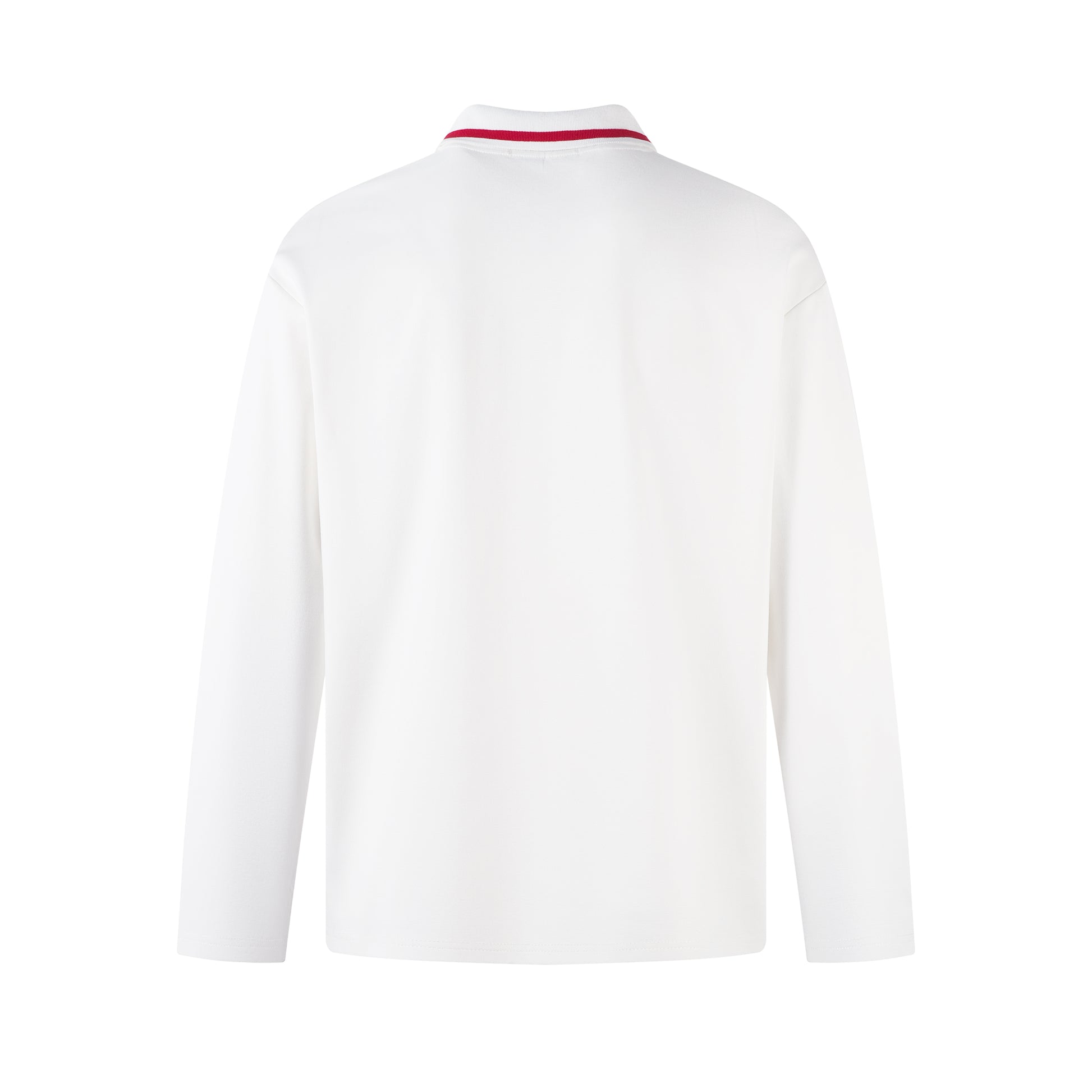 Colorblock Striped Athletic | Polo Sweatshirt - Santo 