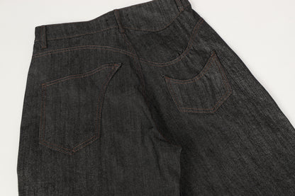 Snake Embroidery | Denim Jeans - Santo 