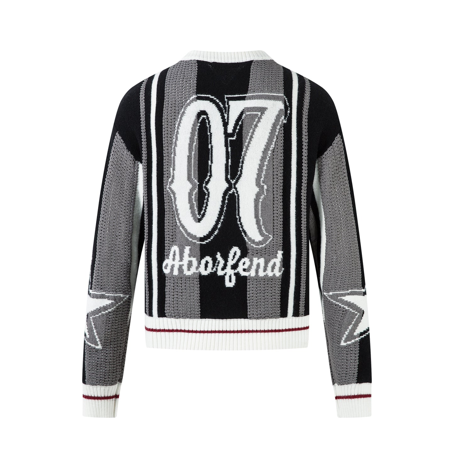 Striped Varsity | Knit Racing Sweater