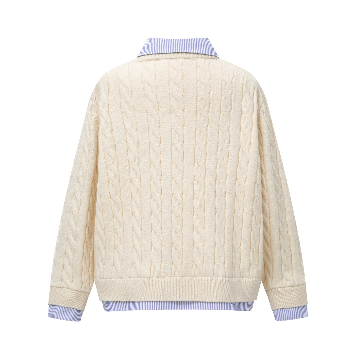 Psycho Reaper | Pull en tricot à motif foncé