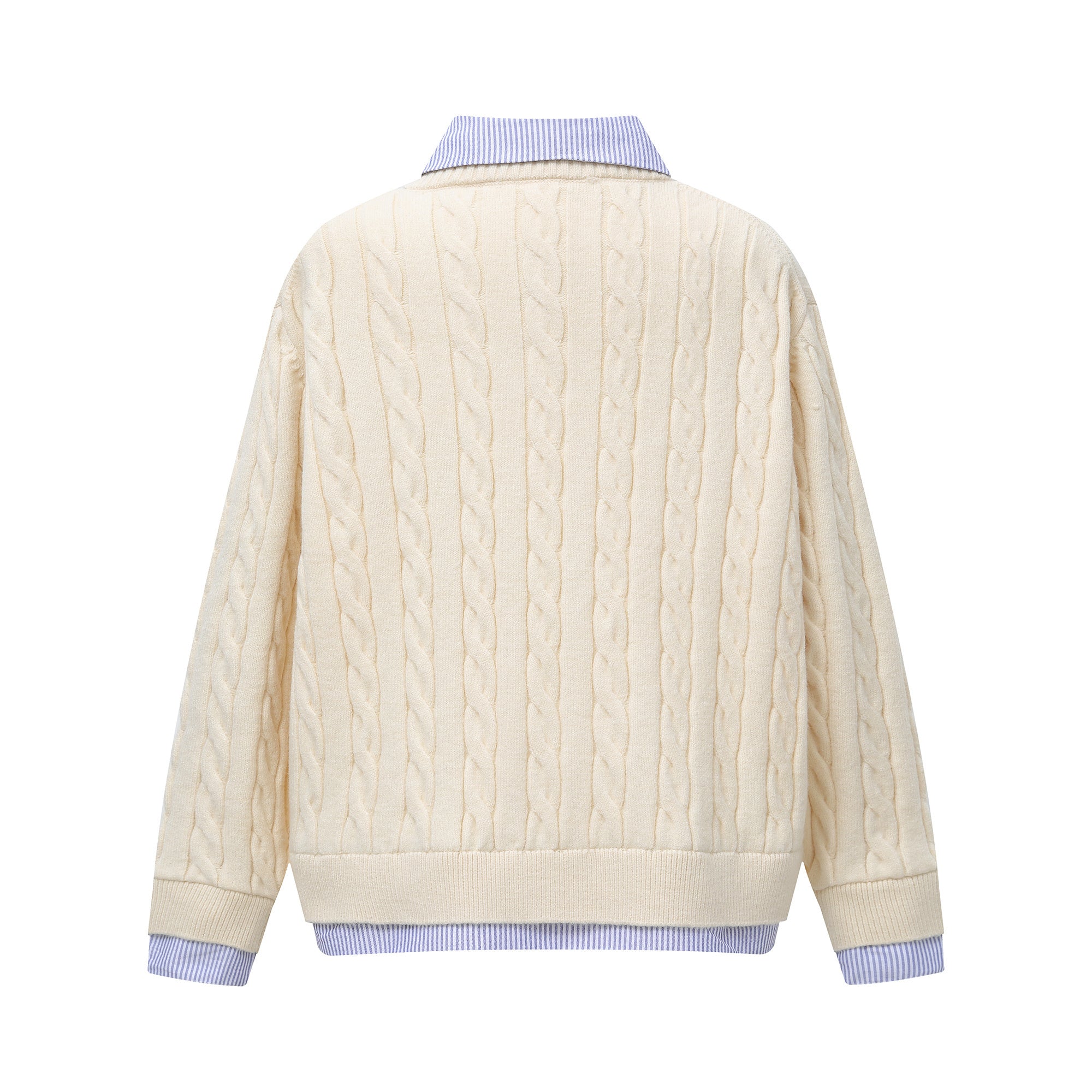 Psycho Reaper | Pull en tricot à motif foncé