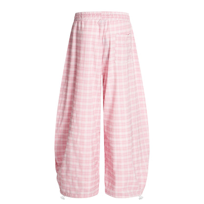 Checkmate Fit | Plaid Drop-Crotch Joggers