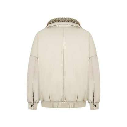 Faux Edge | Belted Vegan Leather Moto Jacket