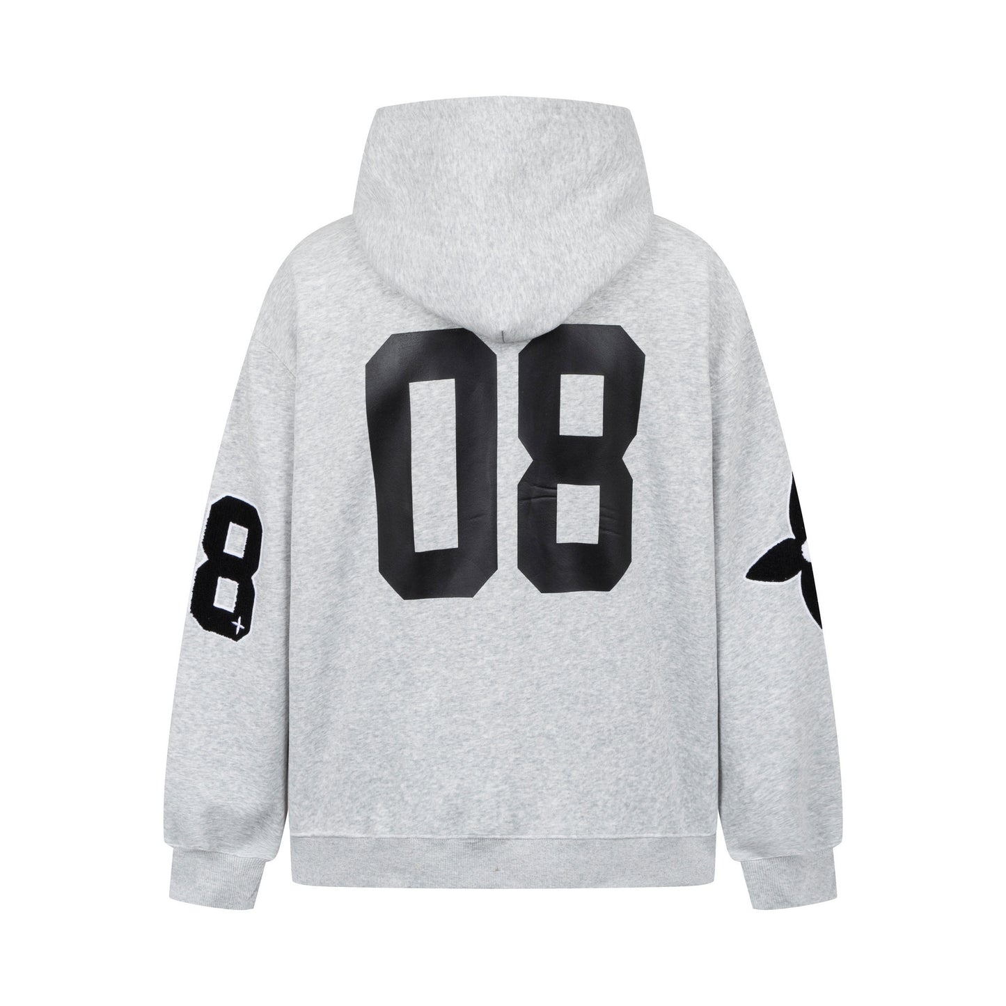Varsity 08 | Graphic Zip-Up Hoodie