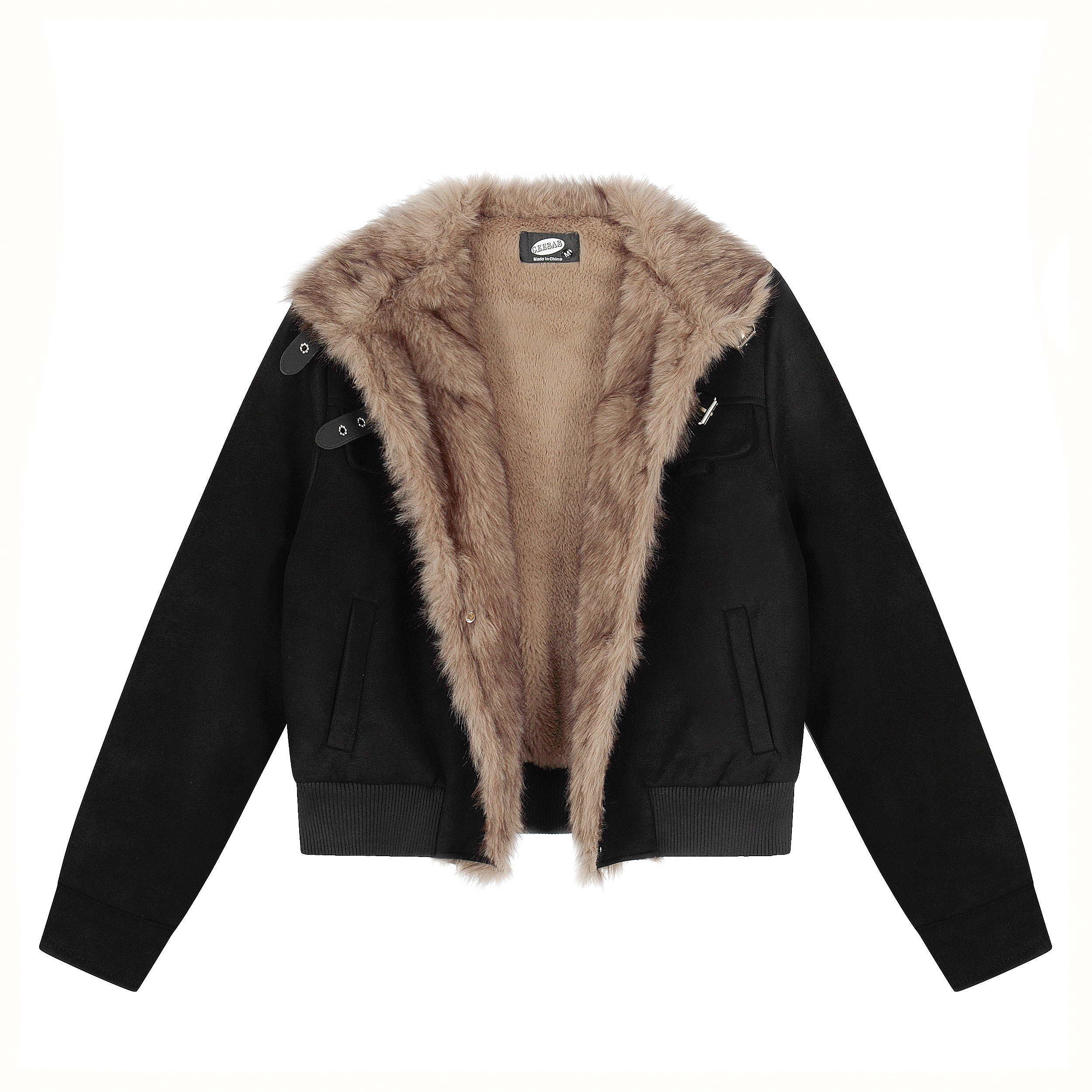 Woolly Herd | Oversized Sweater with Fluffy Sheep Pattern