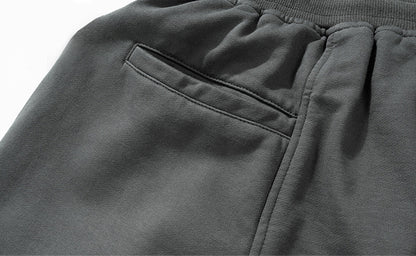 Retro Functional Zipper Slit Jort