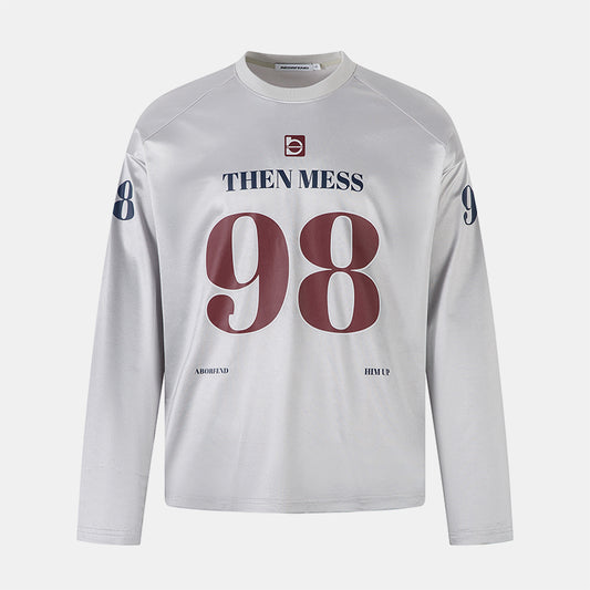 98 Typography Sports | Racing Sweatshirt - Santo 
