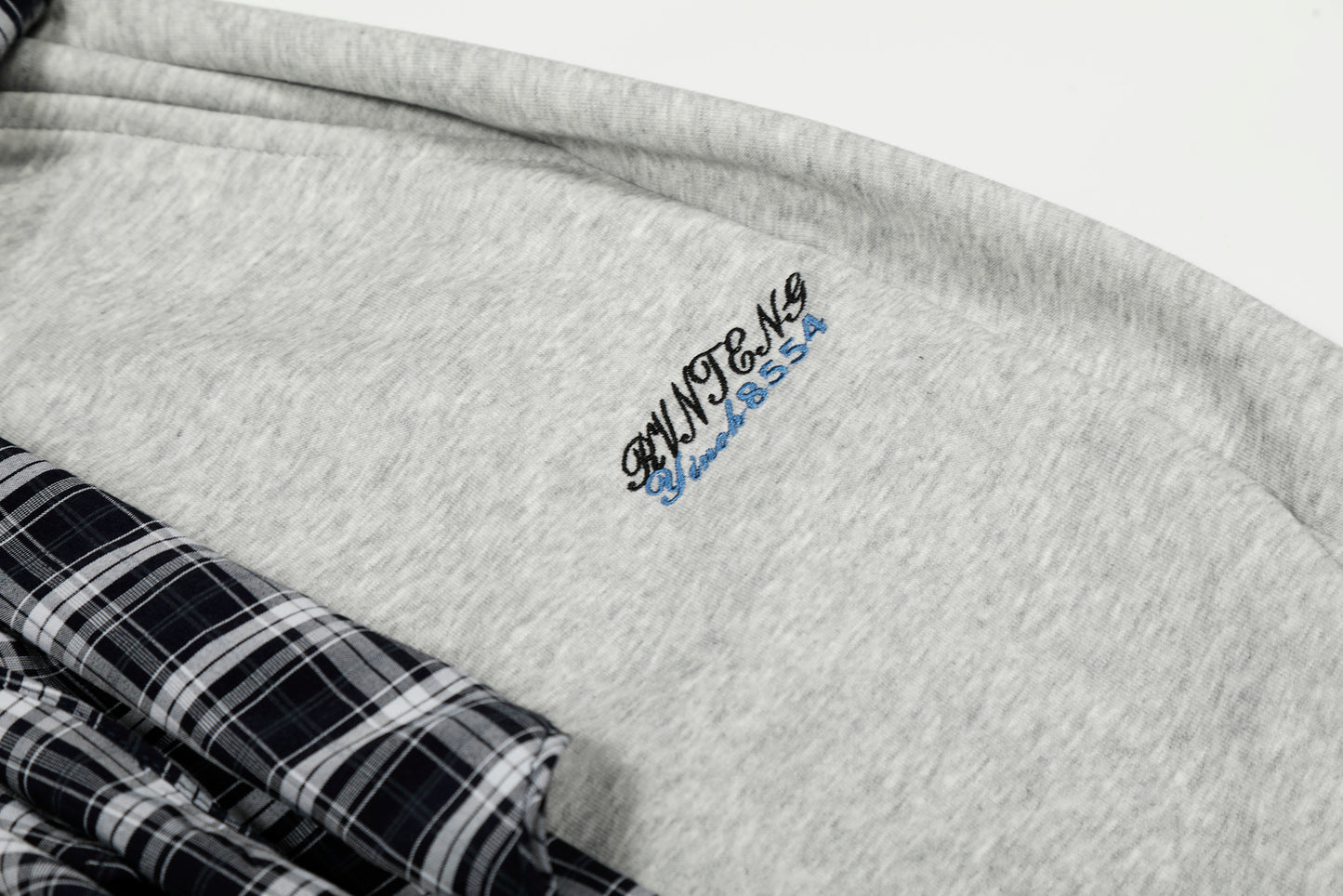 Street Detachable Plaid Waistband Machete Casual Pants