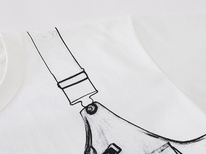 Jacket Print Graphic T-Shirt
