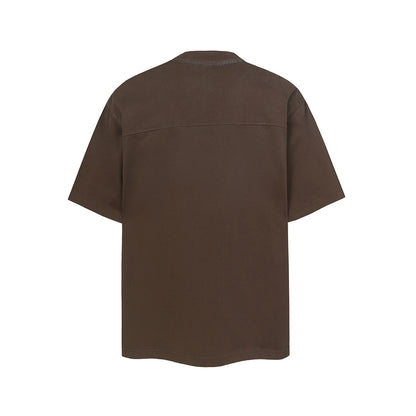 Vintage Washed Raw Seam Raglan T-Shirt - Santo 