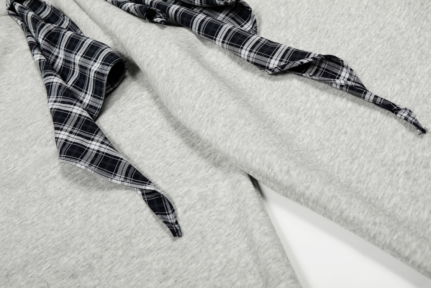 Street Detachable Plaid Waistband Machete Casual Pants