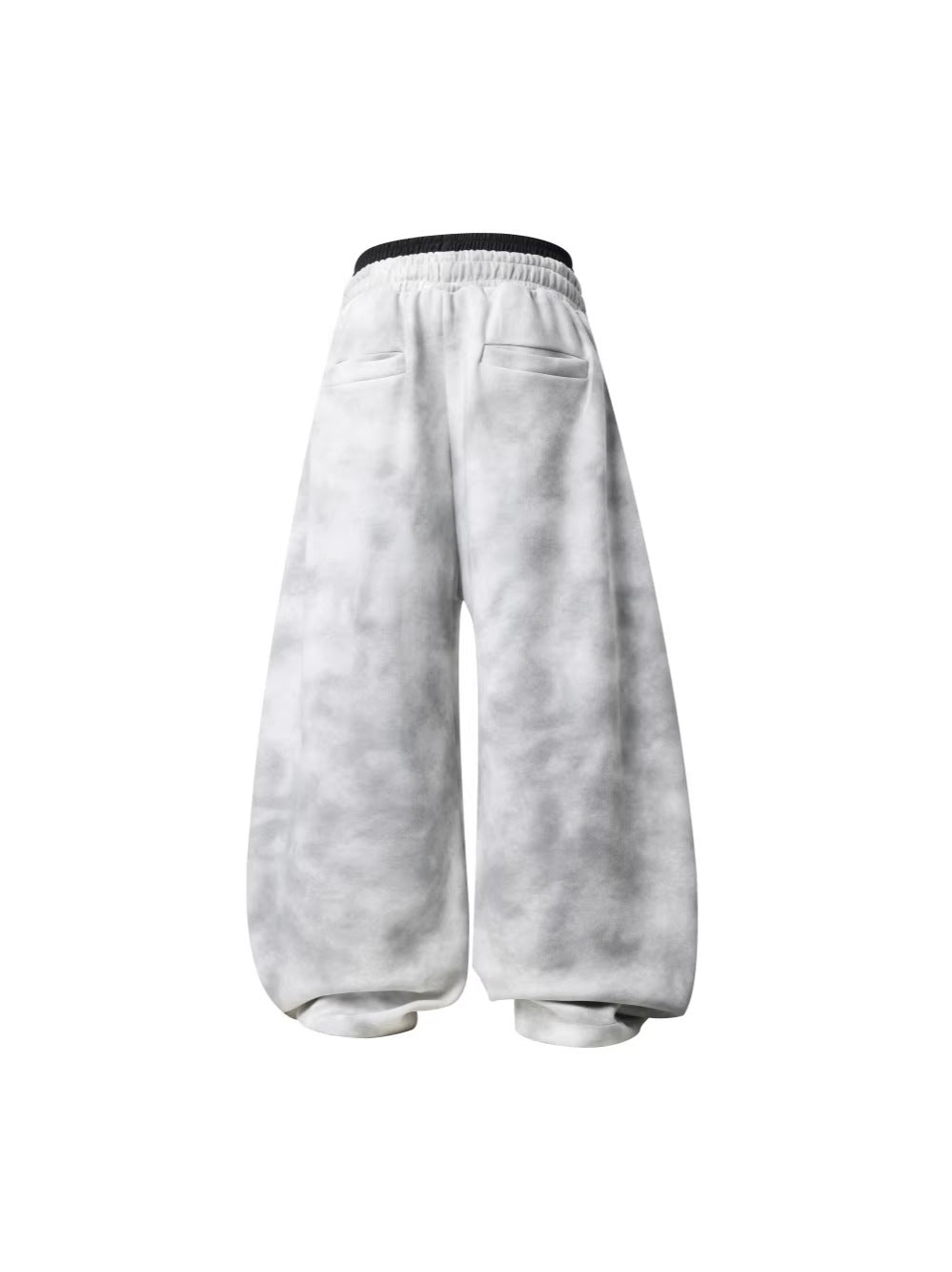 Double Waist Washed Side Stripe Sweatpants