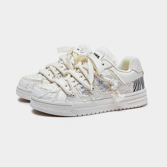 Cloud | White Streetwear Sneakers - Santo 