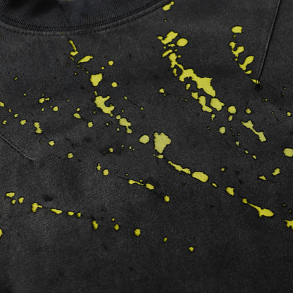 Splatter Graphic | Black T-Shirt - Santo 