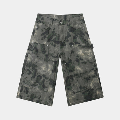 Ink Camo Utility | Cargo Shorts - Santo 