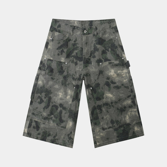 Ink Camo Utility | Cargo Shorts - Santo 