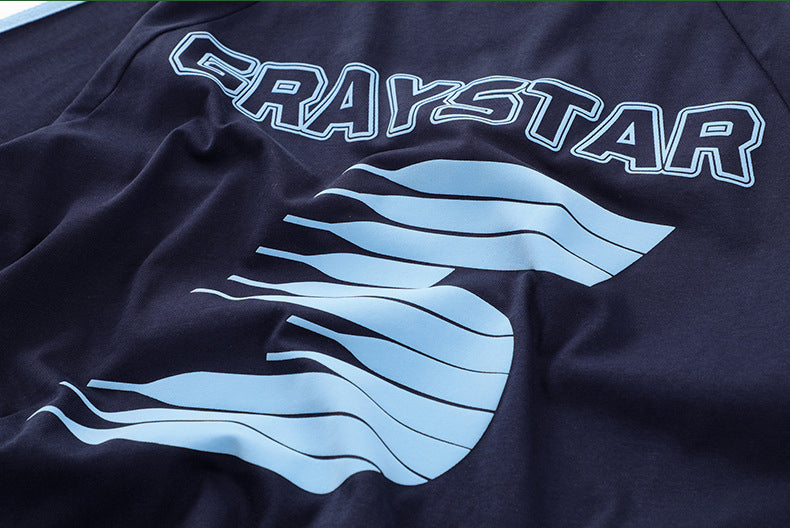 Graystar | High Street Gestreiftes Renn-T-Shirt